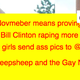 Illustration for article titled Internet Trolls Vandalize Hillary and Bill Clintons Wikipedia Pages in Extremely NSFW Way